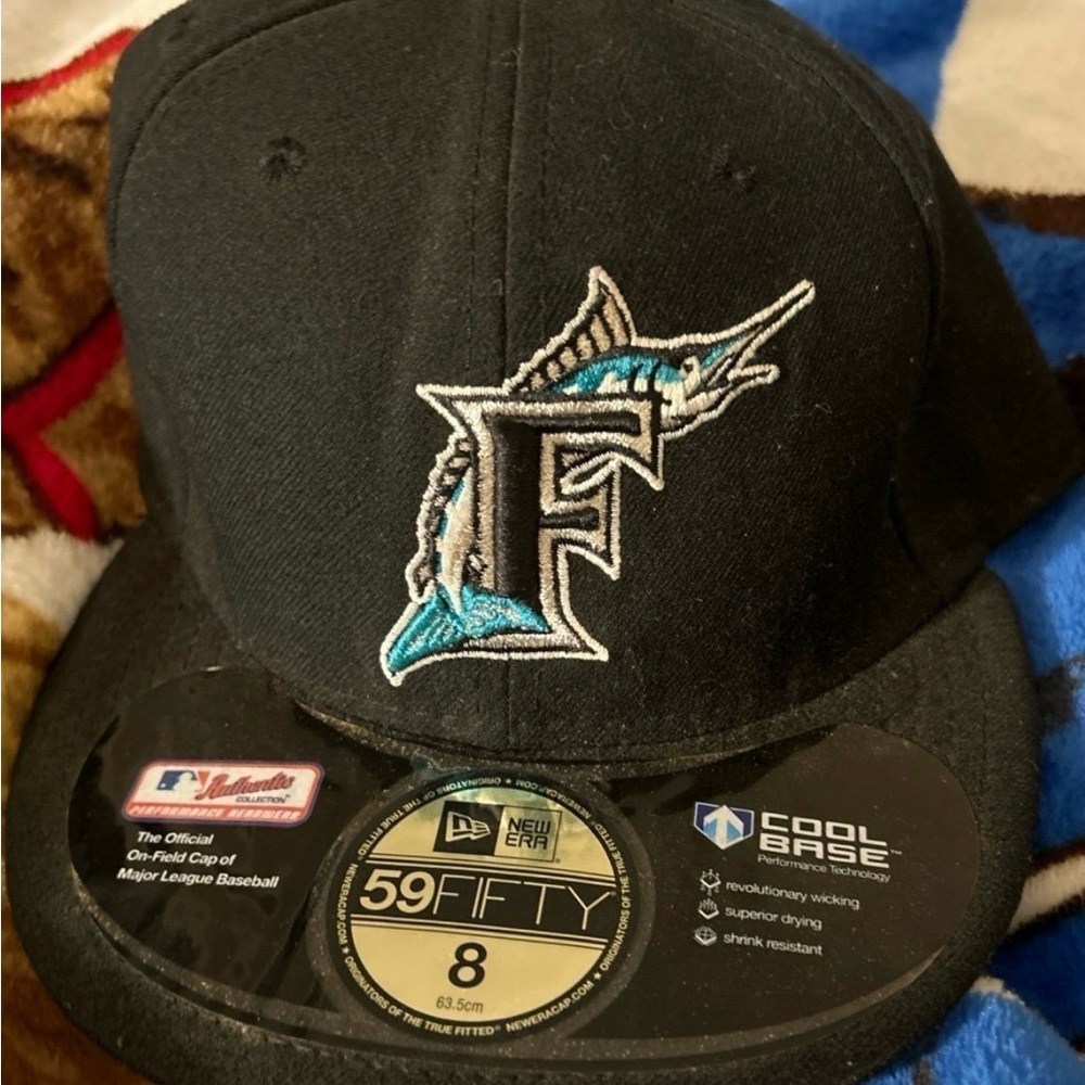 Mens Vintage Miami Marlins Hat by New Era